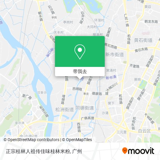 正宗桂林人祖传佳味桂林米粉地图