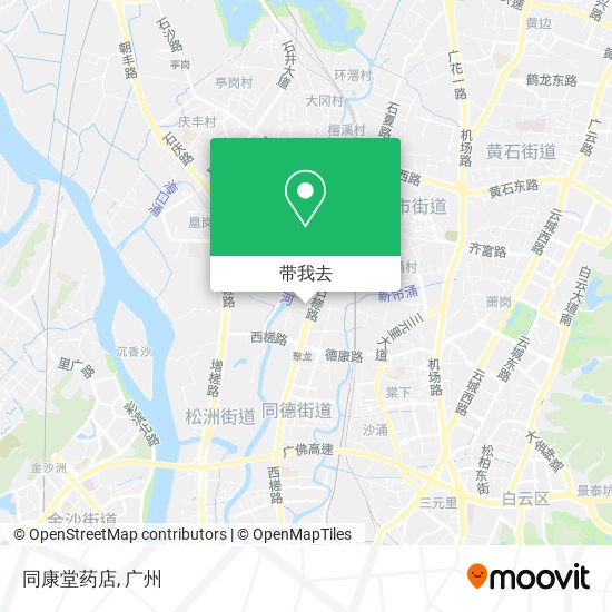 同康堂药店地图