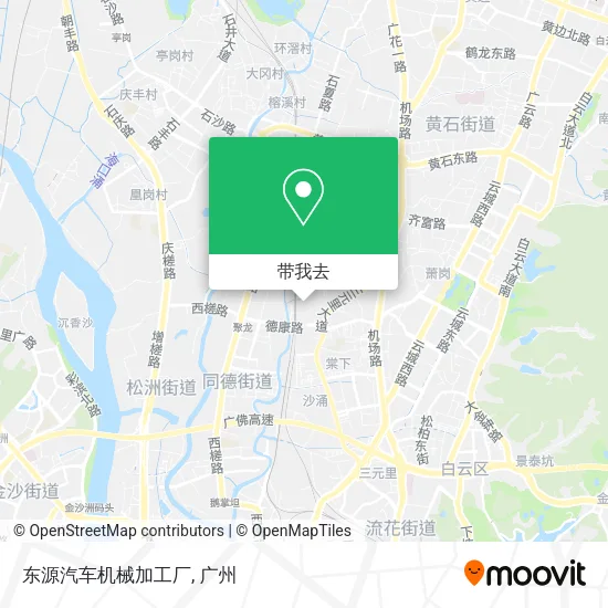 东源汽车机械加工厂地图