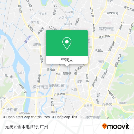 元晟五金水电商行地图