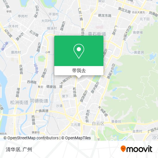 清华居地图