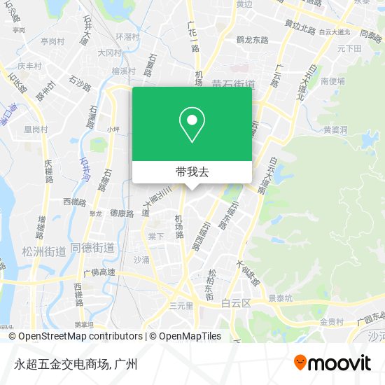 永超五金交电商场地图