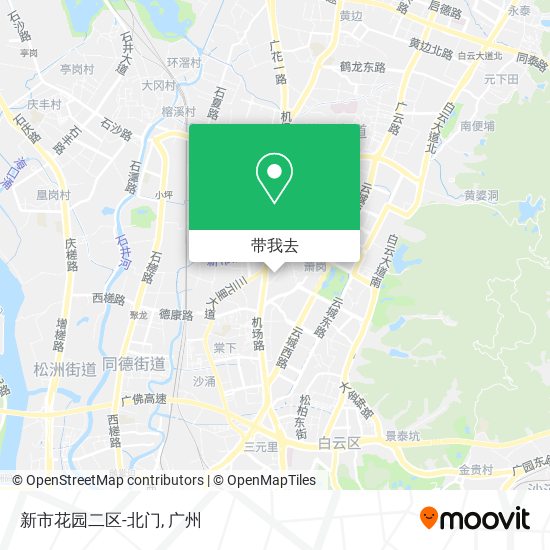 新市花园二区-北门地图