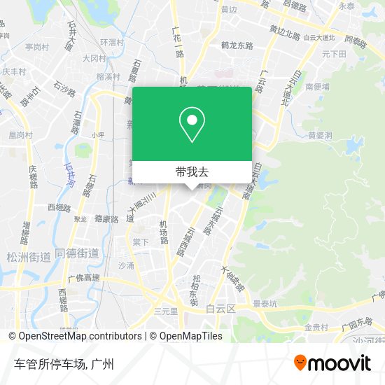 车管所停车场地图