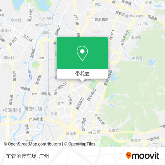 车管所停车场地图