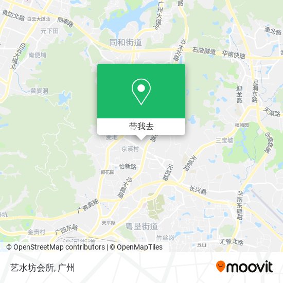 艺水坊会所地图
