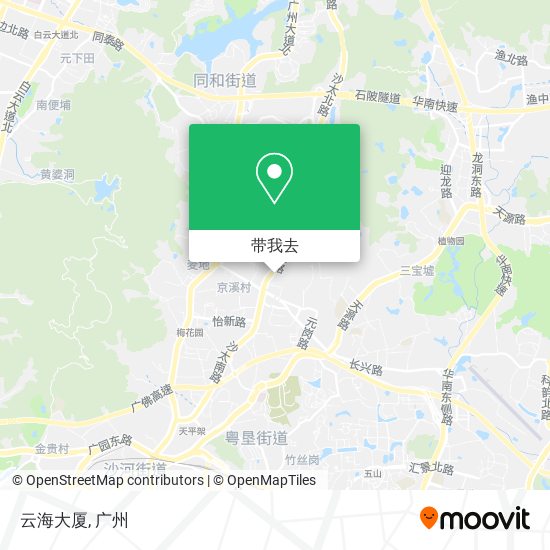 云海大厦地图