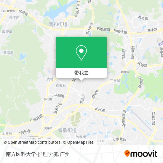 南方医科大学-护理学院地图