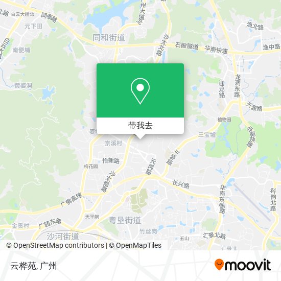 云桦苑地图