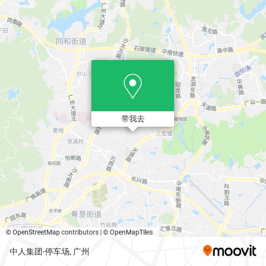 中人集团-停车场地图