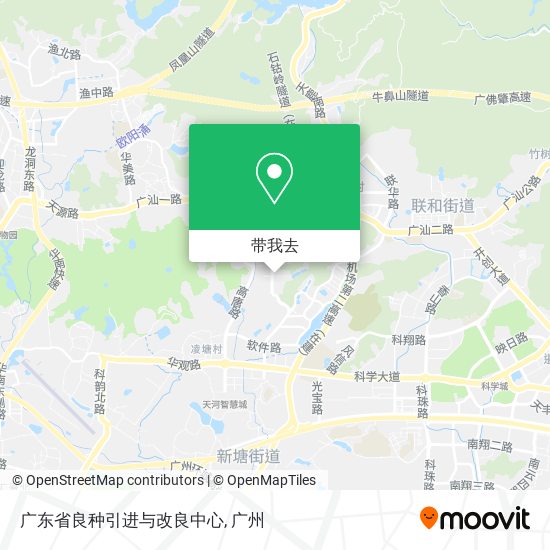 广东省良种引进与改良中心地图