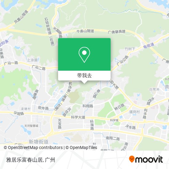 雅居乐富春山居地图