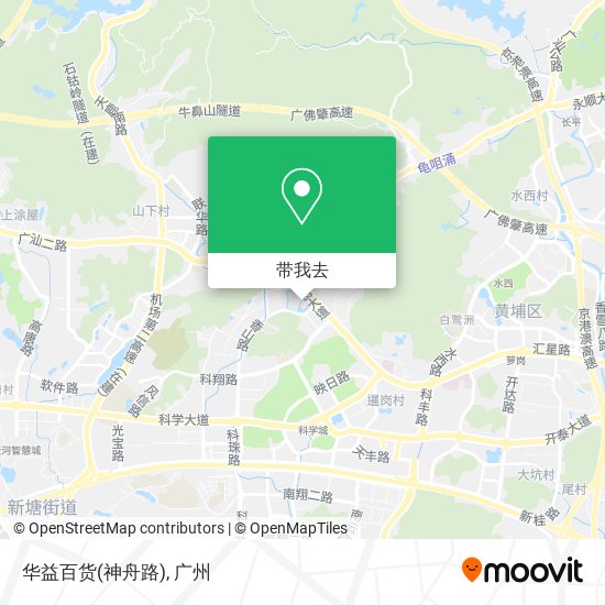 华益百货(神舟路)地图