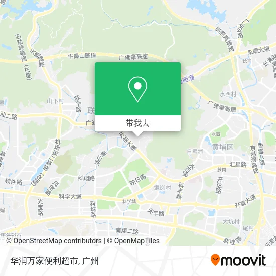 华润万家便利超市地图