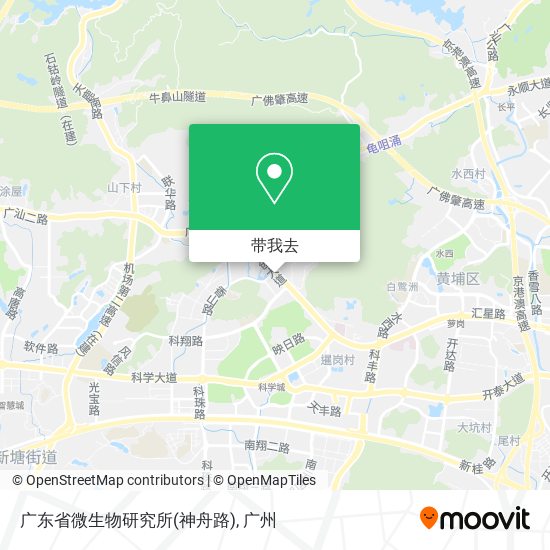 广东省微生物研究所(神舟路)地图