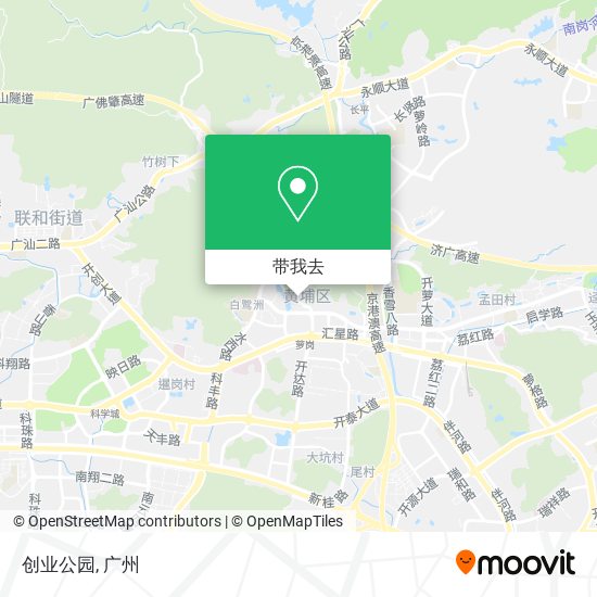 创业公园地图