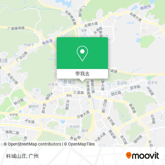 科城山庄地图