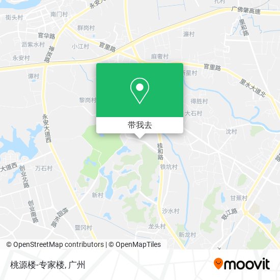 桃源楼-专家楼地图