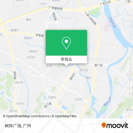 树阵广场地图