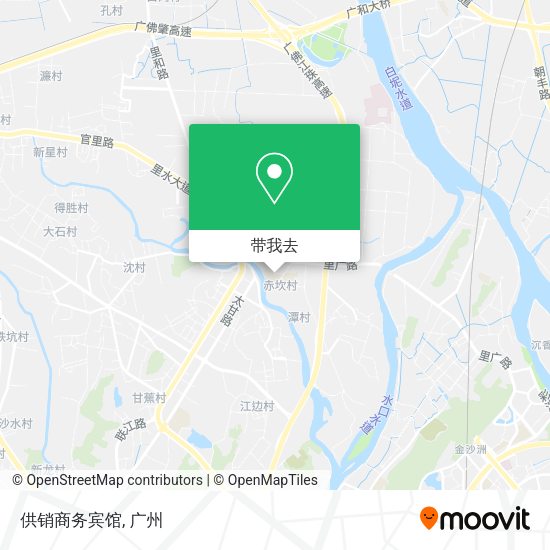 供销商务宾馆地图