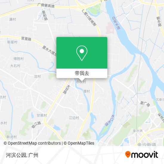 河滨公园地图