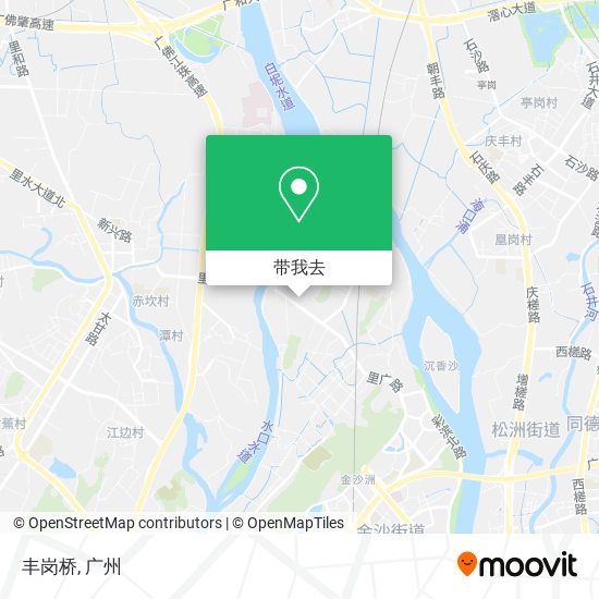 丰岗桥地图