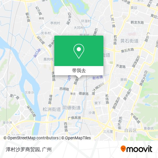 潭村沙罗商贸园地图