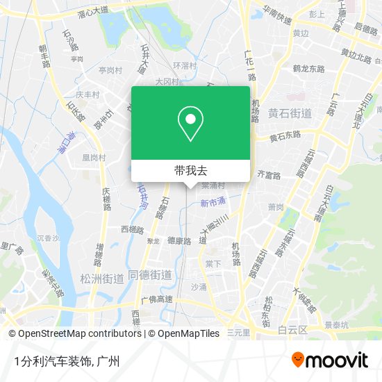 1分利汽车装饰地图