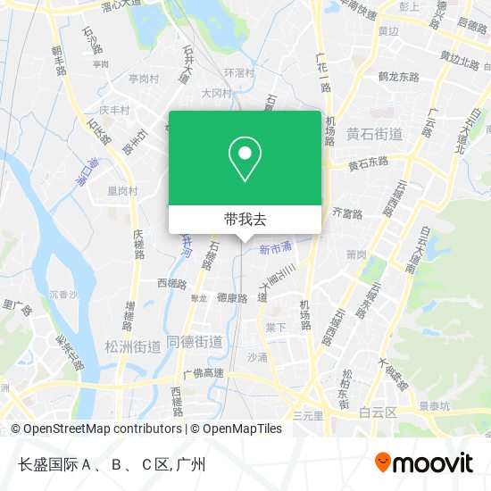 长盛国际Ａ、Ｂ、Ｃ区地图