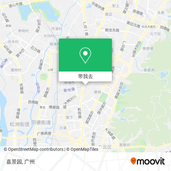 嘉景园地图