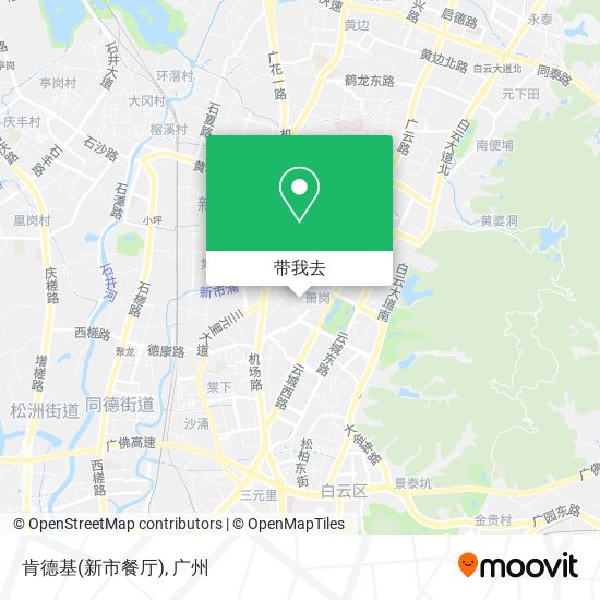 肯德基(新市餐厅)地图