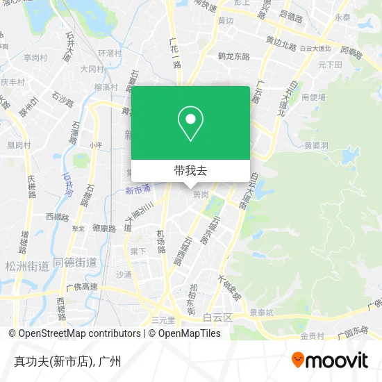 真功夫(新市店)地图