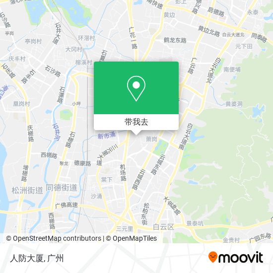人防大厦地图