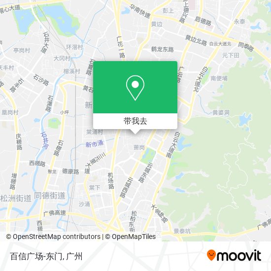 百信广场-东门地图
