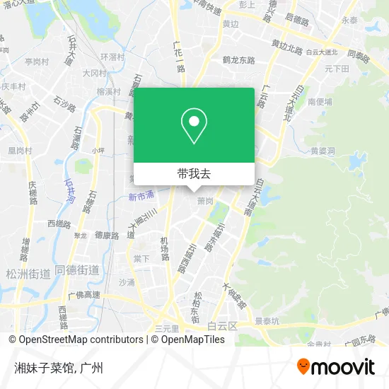湘妹子菜馆地图