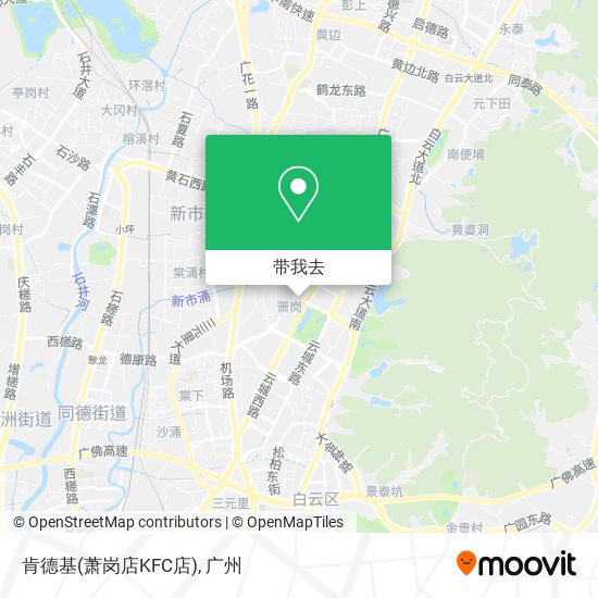 肯德基(萧岗店KFC店)地图