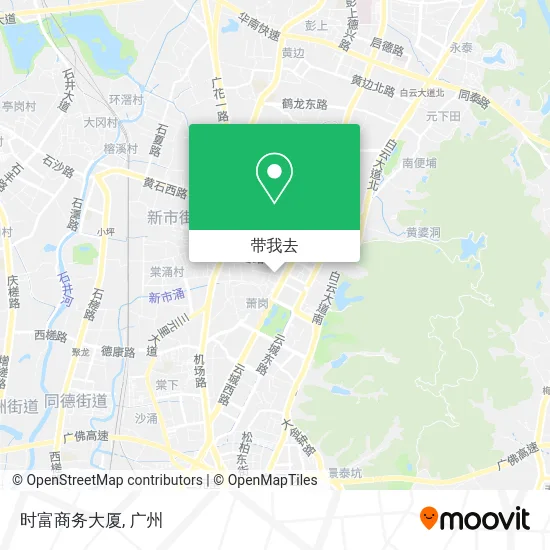 时富商务大厦地图