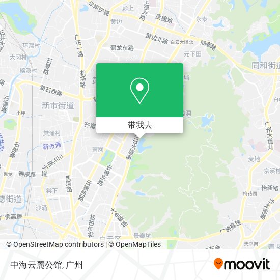 中海云麓公馆地图