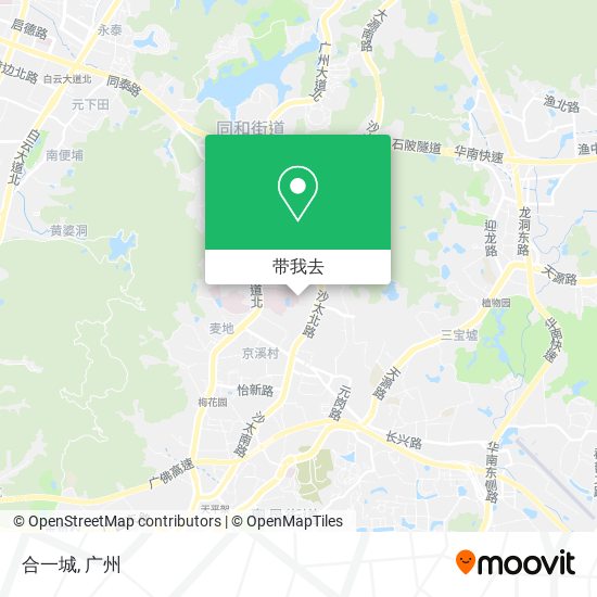 合一城地图
