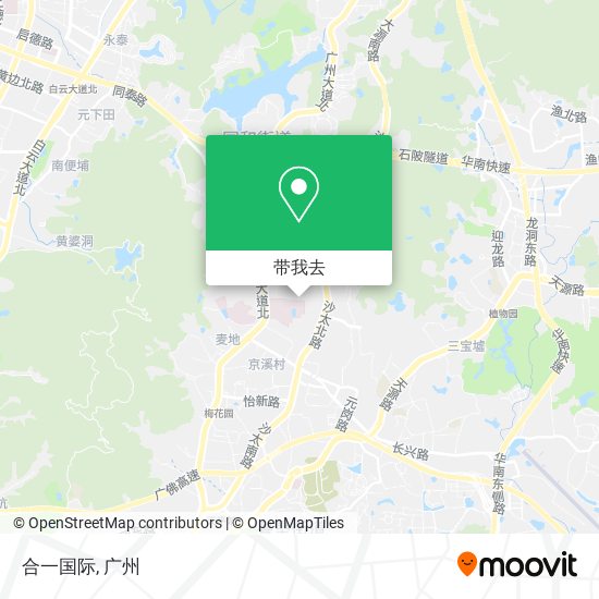 合一国际地图