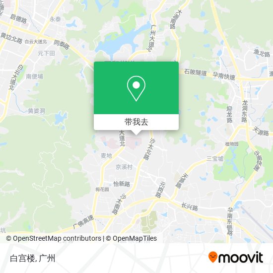 白宫楼地图
