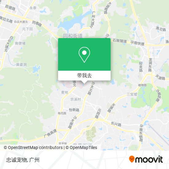 忠诚宠物地图
