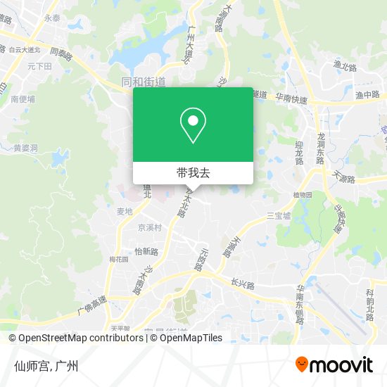 仙师宫地图