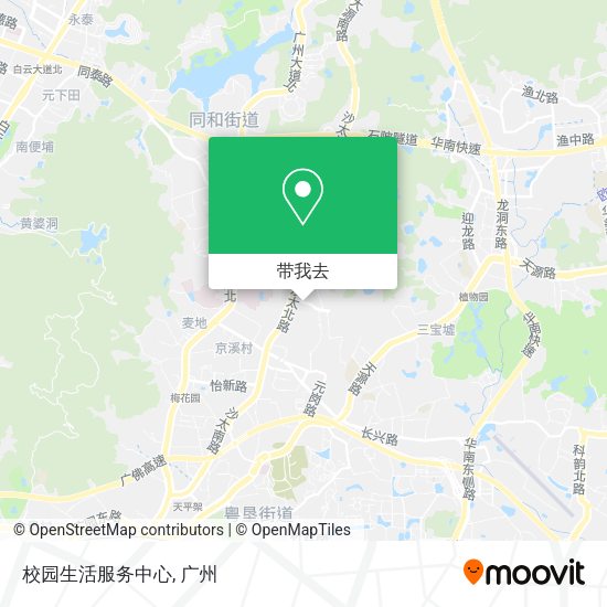 校园生活服务中心地图