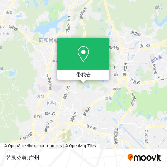 芒果公寓地图