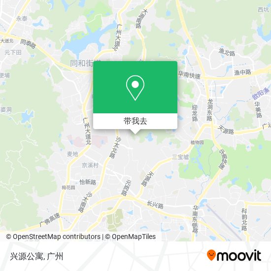 兴源公寓地图