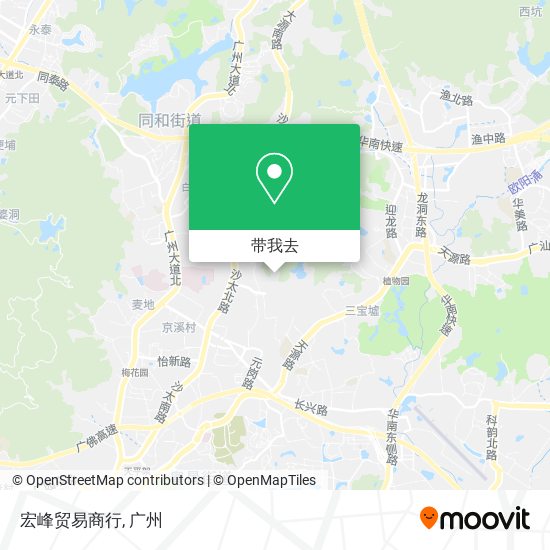 宏峰贸易商行地图