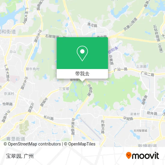 宝翠园地图