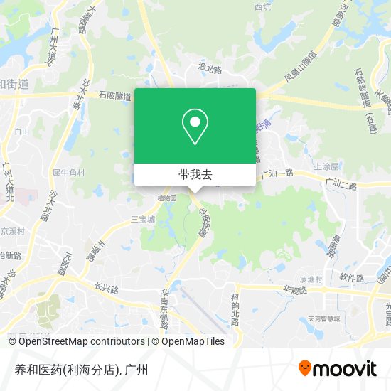 养和医药(利海分店)地图