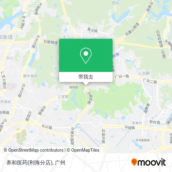 养和医药(利海分店)地图